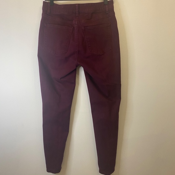 Talbots Maroon Jegging jeans - Picture 3 of 6